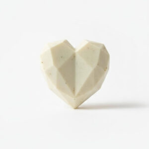 Heart Shape Traditional Olive Oil Soap (80g)
